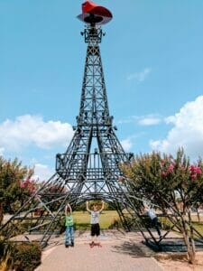Cowboy Eiffel Tower, Paris, Texas