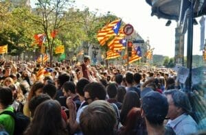 November 7, 2017 Catalonia rally.
