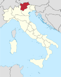 Trentino and South Tyrol in Italy.