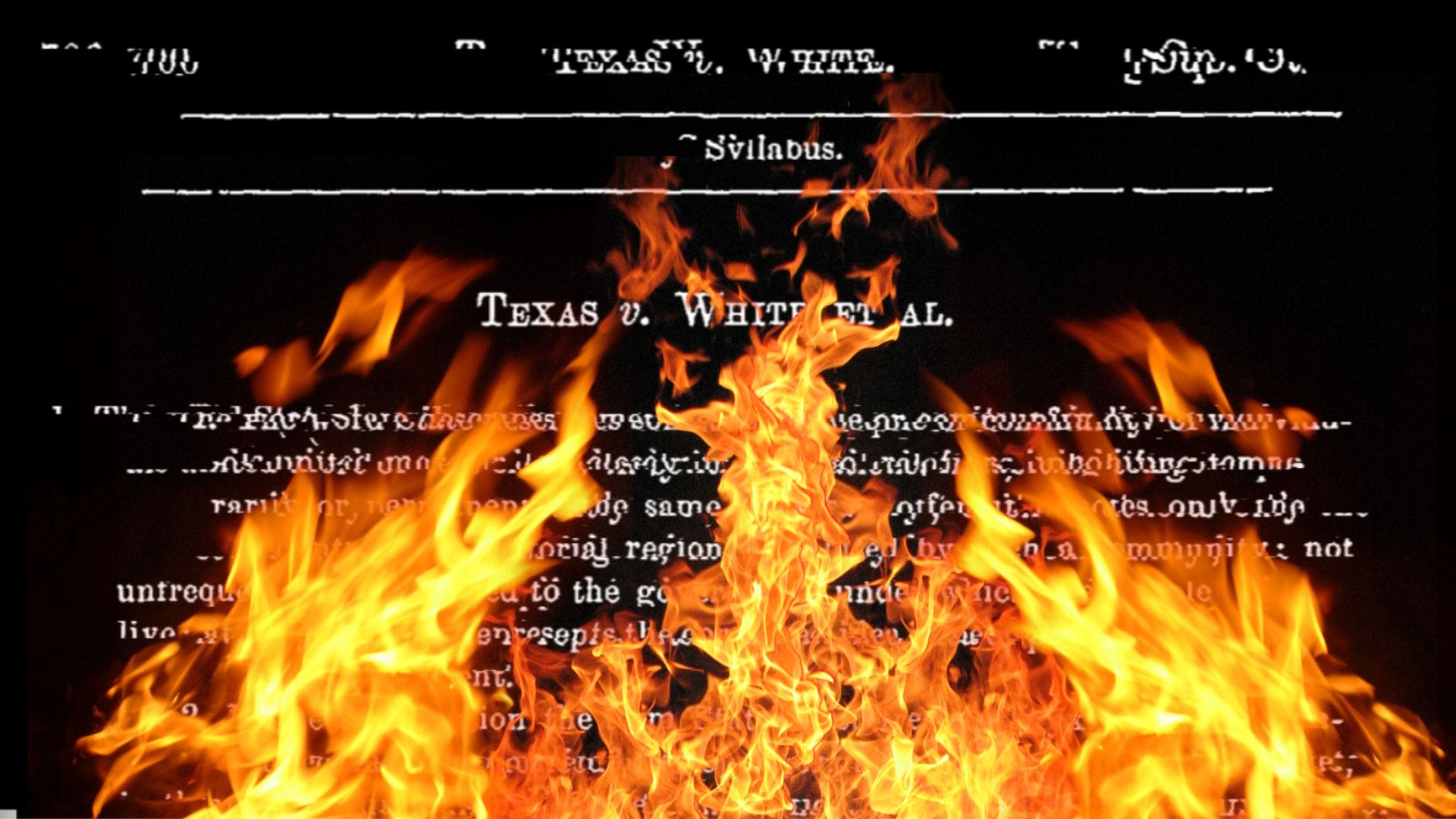 Texas vs. White